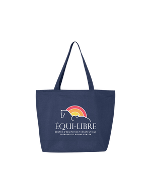 Équi-Libre Zippered Tote Bag