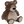 Bobby Brown Bear - Embroidered Teddy Bear
