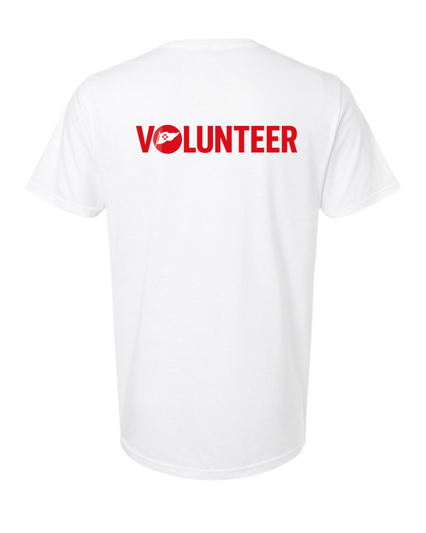 T-shirt bénévole adulte du Hudson Yacht Club