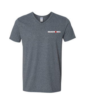 Kesseltronics V-Neck T-Shirt — Gildan 64v00L