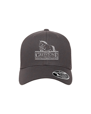 Embroidered Greystone Equine Snapback Hat