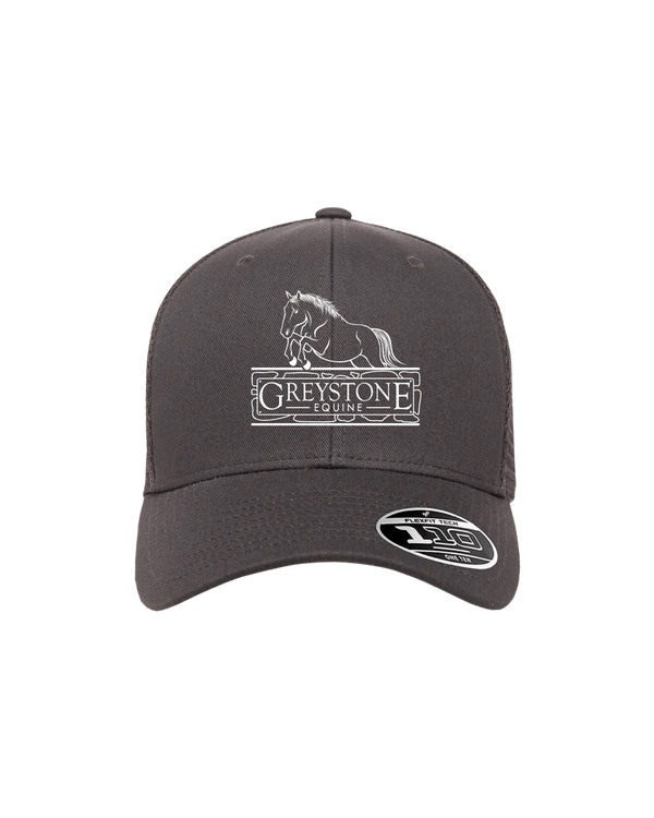 Embroidered Greystone Equine Snapback Hat