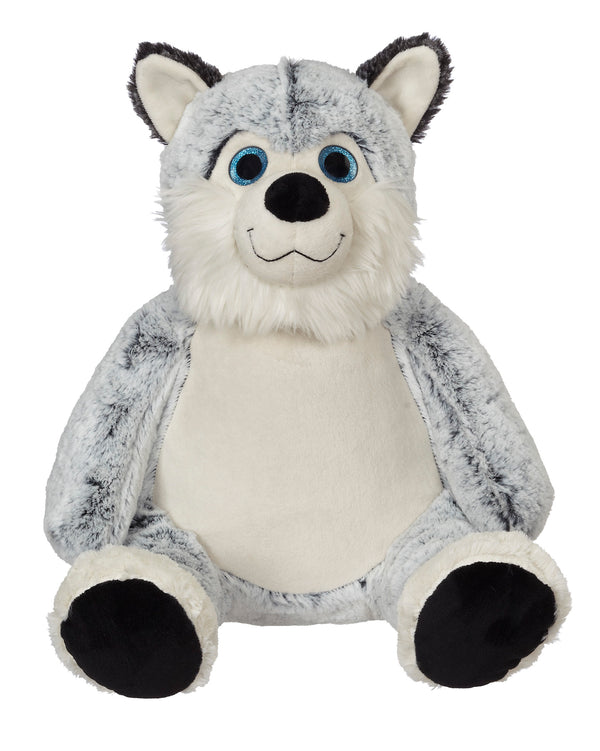 Yukon The Husky - Embroidered Teddy Bear