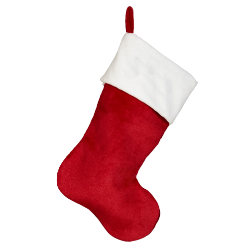 Bas de Noël brodé – Club Équestre Les Forestiers