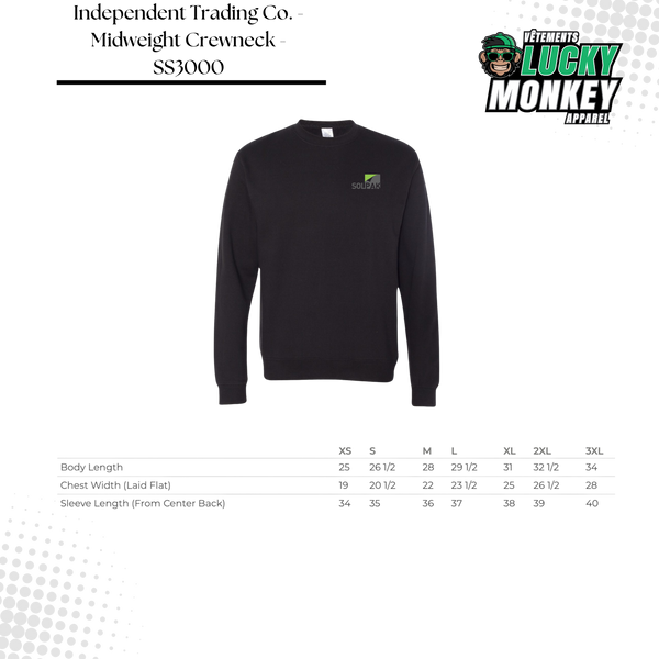 Independent Trading Co. - Midweight Crewneck - SS3000