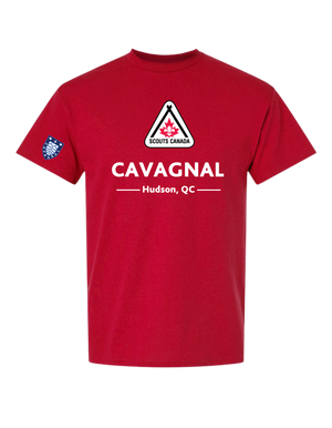 T-shirt adulte Scouts Hudson Cavagnal