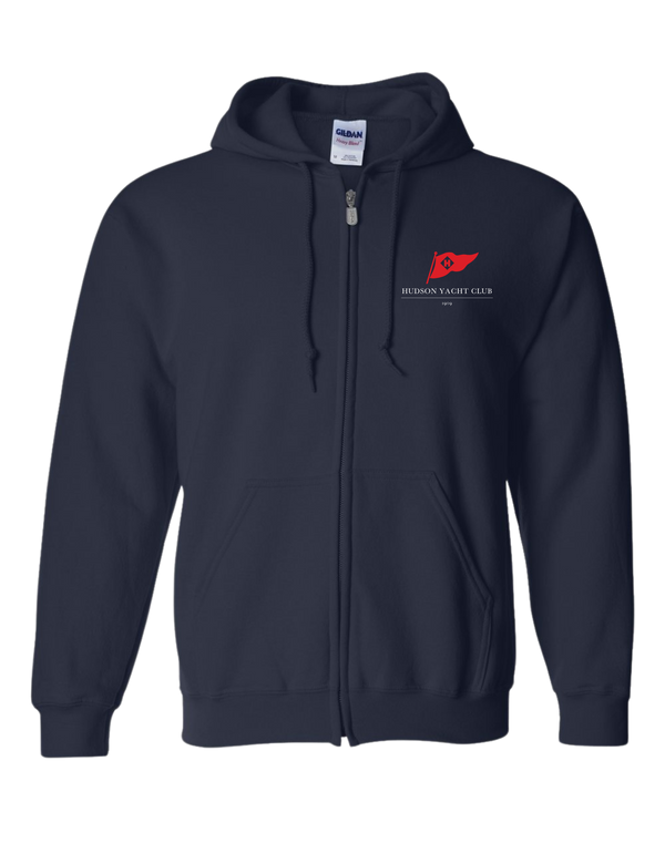 Youth Embroidered Peace Love Swim/Sail Zip Up