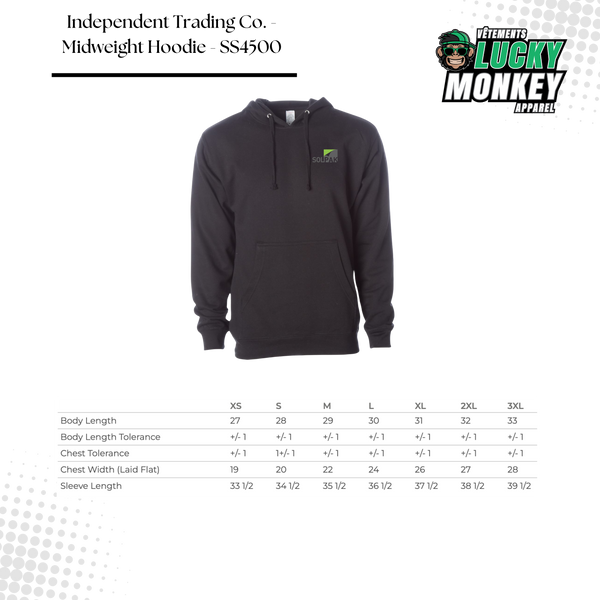 Independent Trading Co. - Midweight Hoodie - SS4500