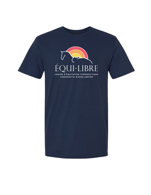 T-shirt adulte unisexe Équi-Libre