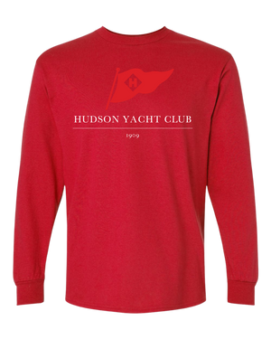 Youth Peace Love Swim/Sail Long Sleeve Tee