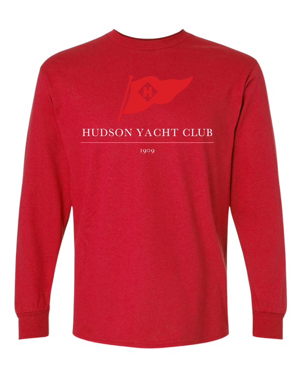 Youth Peace Love Swim/Sail Long Sleeve Tee