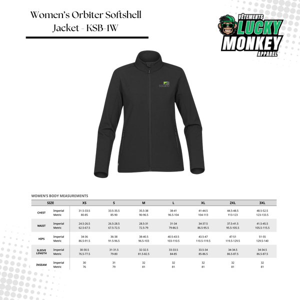 Veste softshell Orbiter pour femme - KSB-1W