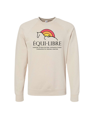 Adult Unisex Embroidered Équi-Libre Premium Crewneck