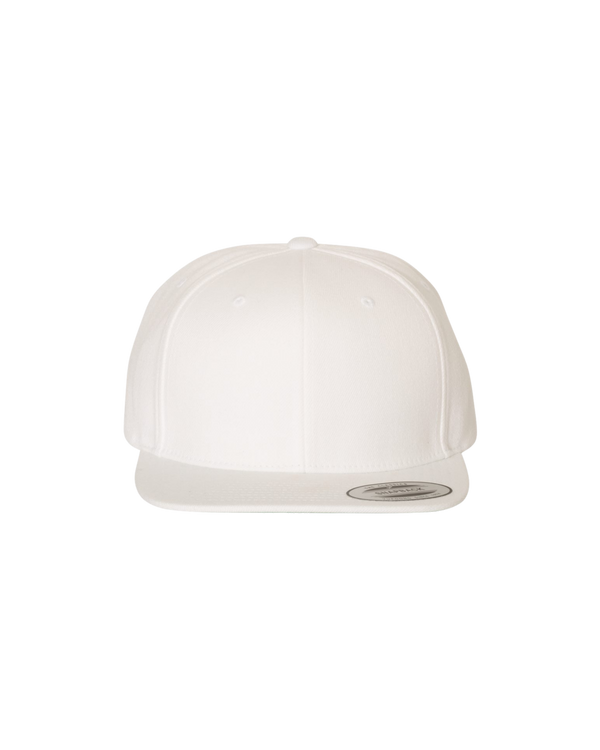 Premium Flat Bill Snapback Cap - 6089M