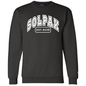 Embroidered Solpak EST. 2005 Champion Crewneck