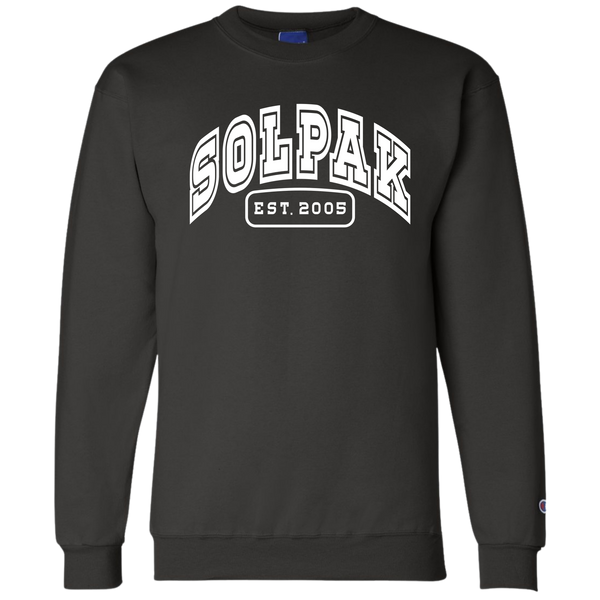 Embroidered Solpak EST. 2005 Champion Crewneck