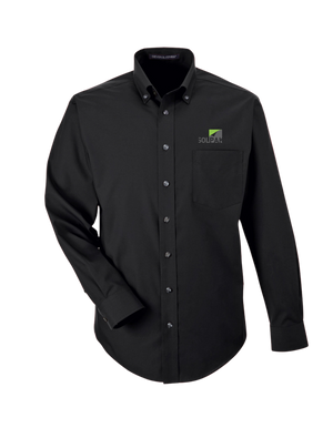 Devon & Jones Men's Solid Broadcloth Woven Shirt - D620