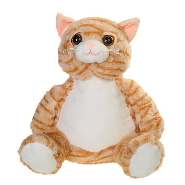 California The Cat - Embroidered Teddy Bear