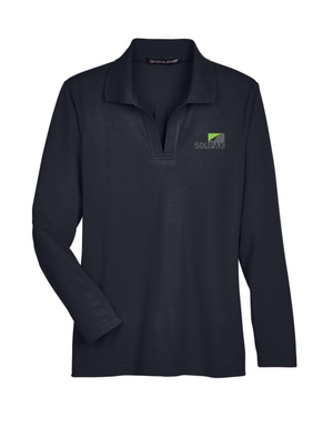 Devon & Jones Ladies' Long Sleeve Polo - DG20LW