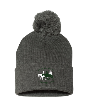 Embroidered Club Équestre Les Forestiers - Pompom Toque