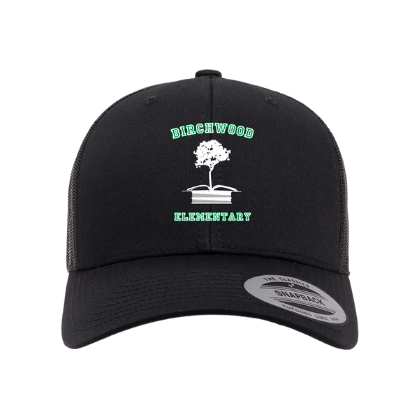 Birchwood Elementary - Embroidered Snap Back Hat