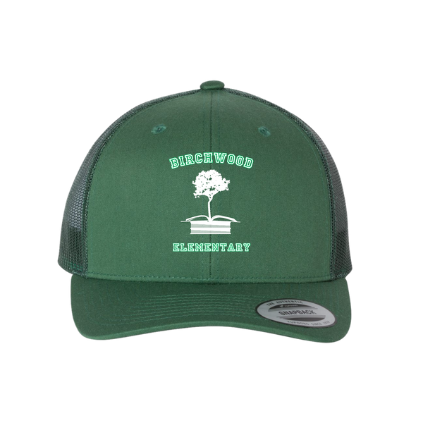 Birchwood Elementary - Embroidered Snap Back Hat