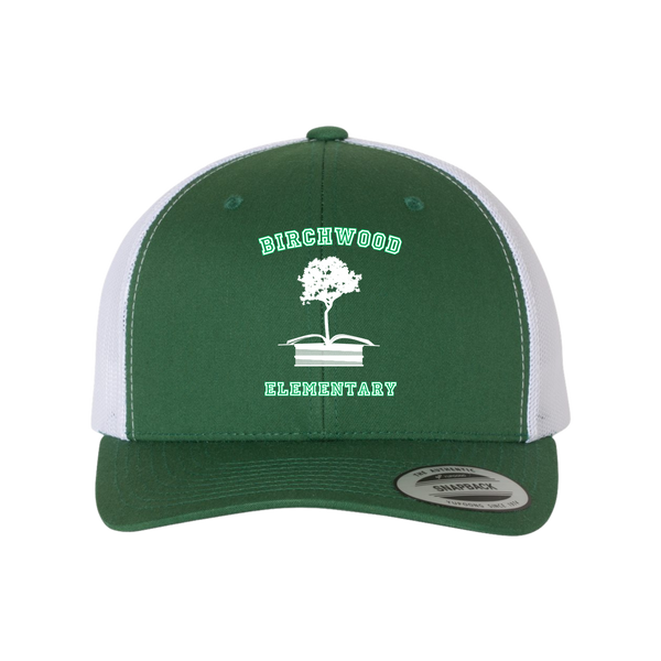 Birchwood Elementary - Embroidered Snap Back Hat