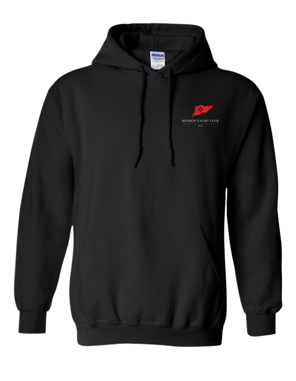 Adult Embroidered Hudson Yacht Club Hoodie - Personalized