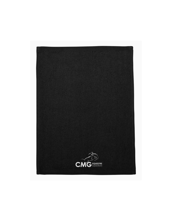 Serviette équestre CMG - Brodée