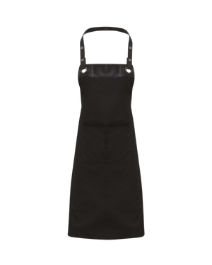 Espresso Bib Apron with Pockets — Artisan Collection RP123
