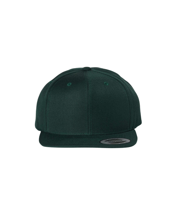 Premium Flat Bill Snapback Cap - 6089M