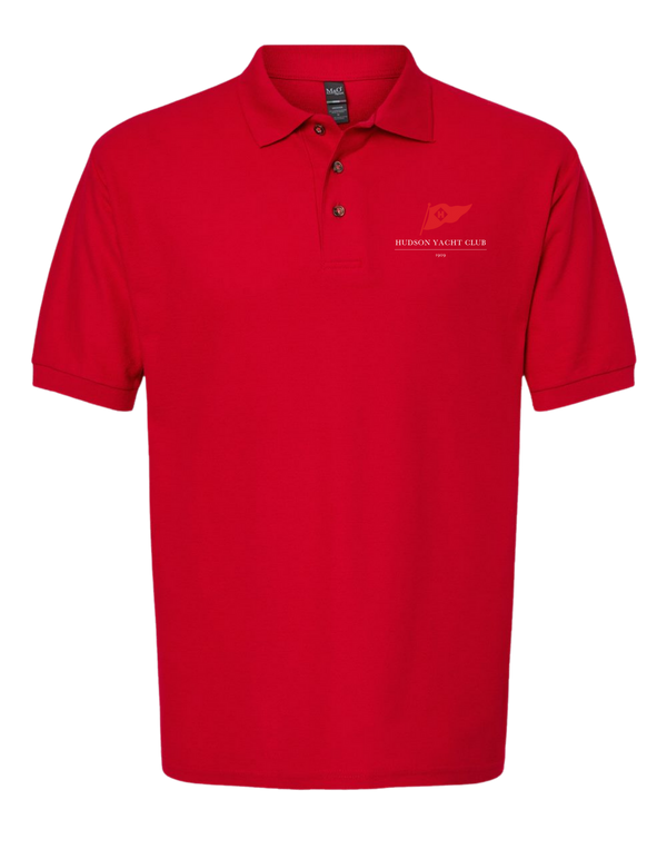 Adult Embroidered Hudson Yacht Club Polo