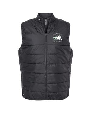 Embroidered Club Équestre Les Forestiers - Adidas Puffer Vest