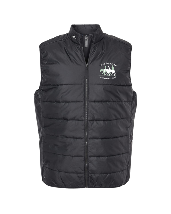 Veste matelassée Adidas brodée – Club Équestre Les Forestiers