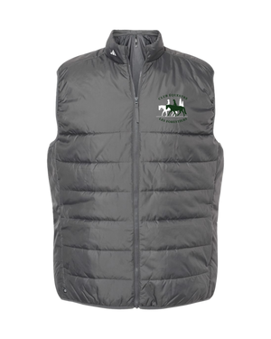 Embroidered Club Équestre Les Forestiers - Adidas Puffer Vest