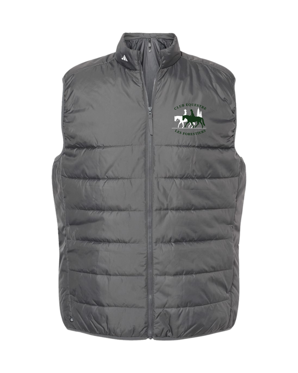 Veste matelassée Adidas brodée – Club Équestre Les Forestiers