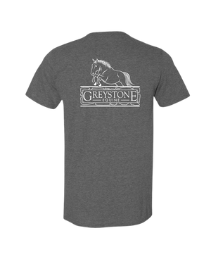T-shirt unisexe Greystone Equine en tissu Dri-Fit