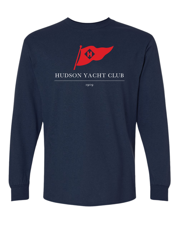 Youth Peace Love Swim/Sail Long Sleeve Tee