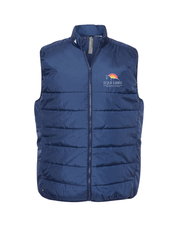 Adult Embroidered Unisex Équi-Libre Puffer Vest