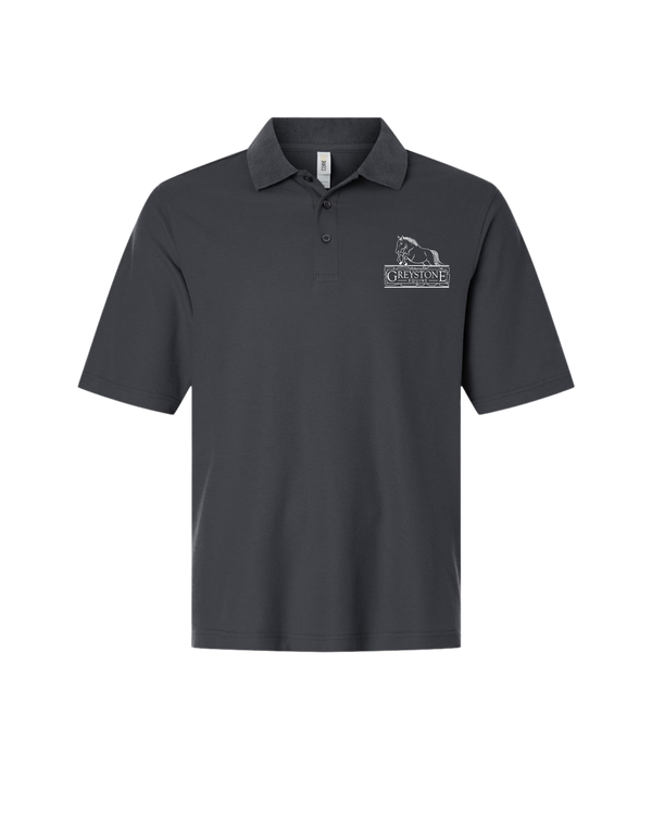 Greystone Equine Embroidered Unisex Polo