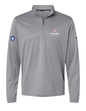 Adult Embroidered Hudson Cavagnal Scouts Adidas Quarter Zip