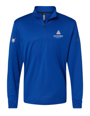 Adult Embroidered Hudson Cavagnal Scouts Adidas Quarter Zip