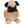 Parker The Pug - Embroidered Teddy Bear