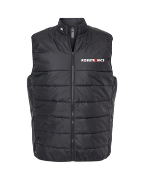 Embroidered Kesseltronics - Adidas Puffer Vest — Adidas A572