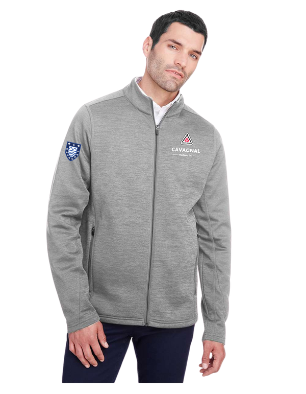 Veste zippée complète brodée Scouts Hudson Cavagnal pour adulte