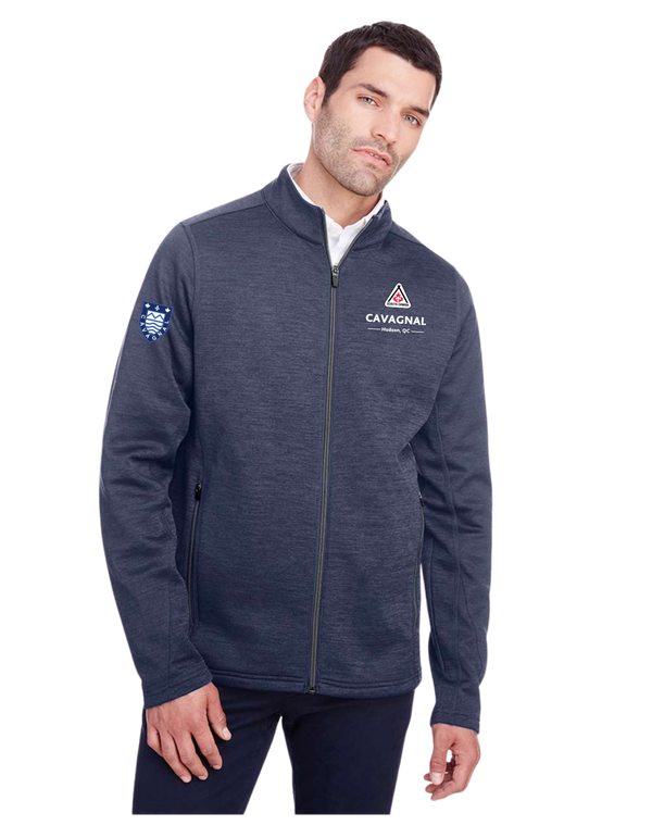 Veste zippée complète brodée Scouts Hudson Cavagnal pour adulte