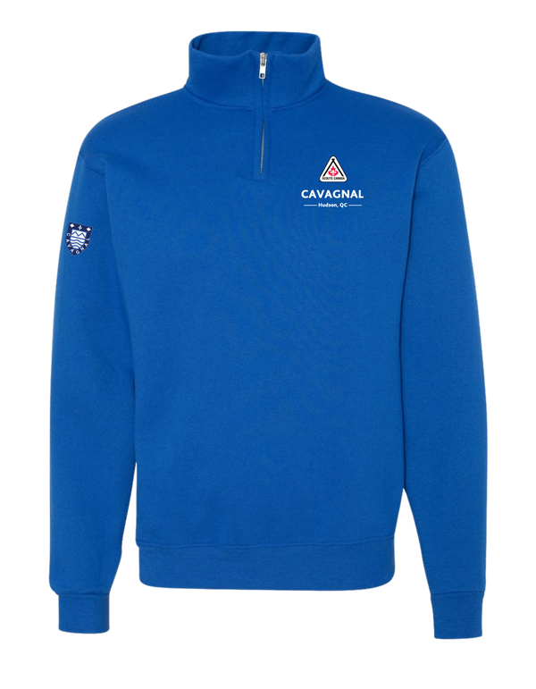 Quarter zip brodé Hudson Cavagnal Scouts adulte