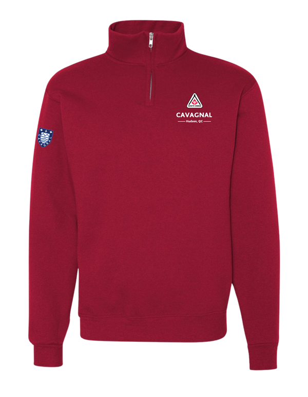 Quarter zip brodé Hudson Cavagnal Scouts adulte