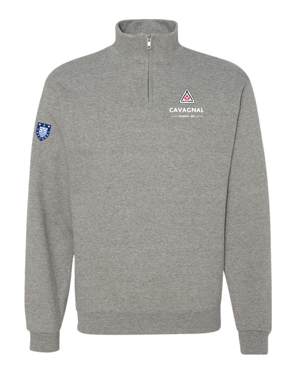 Quarter zip brodé Hudson Cavagnal Scouts adulte
