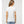 M&O 4810 Women's Gold Soft Touch T-Shirt, model back view - White